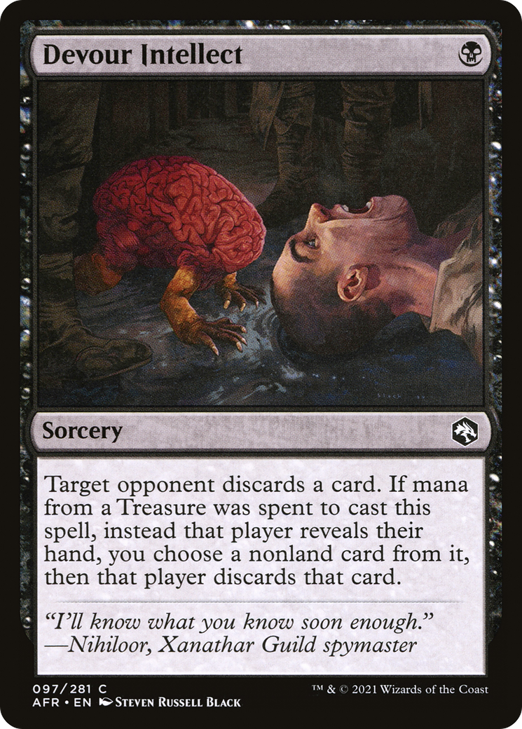 Devour Intellect (AFR-097) [Adventures in the Forgotten Realms]