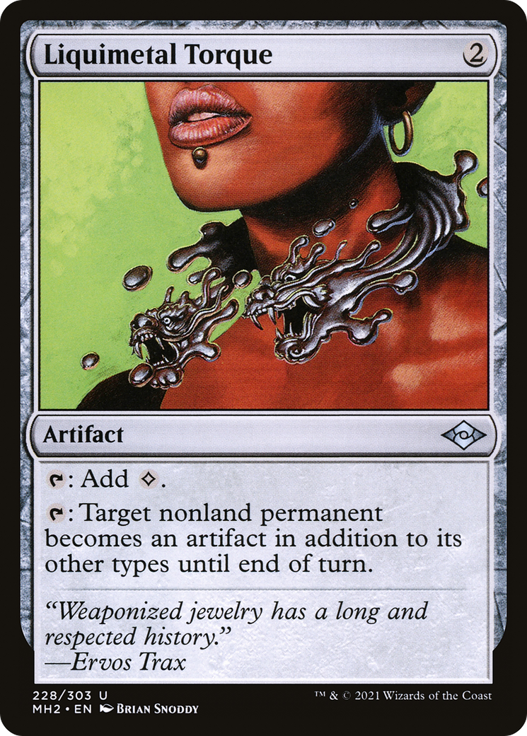 Liquimetal Torque (MH2-228) [Modern Horizons 2] Foil