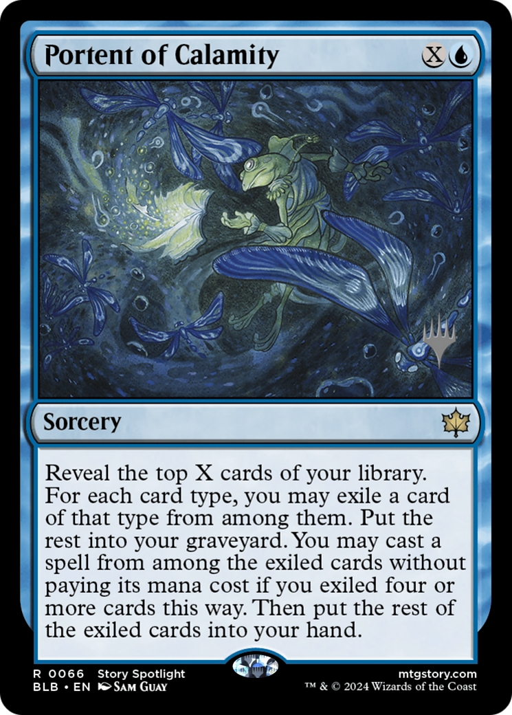 Portent of Calamity (PPBLB-066) [Promo Pack: Bloomburrow Promos]