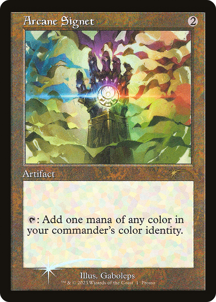 Arcane Signet (Retro Frame) (MFP-001) [30th Anniversary Misc Promos] Foil