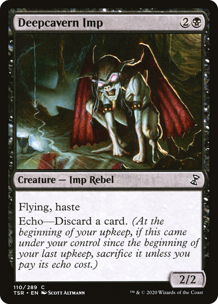 Deepcavern Imp (TSR-110) [Time Spiral Remastered] Foil