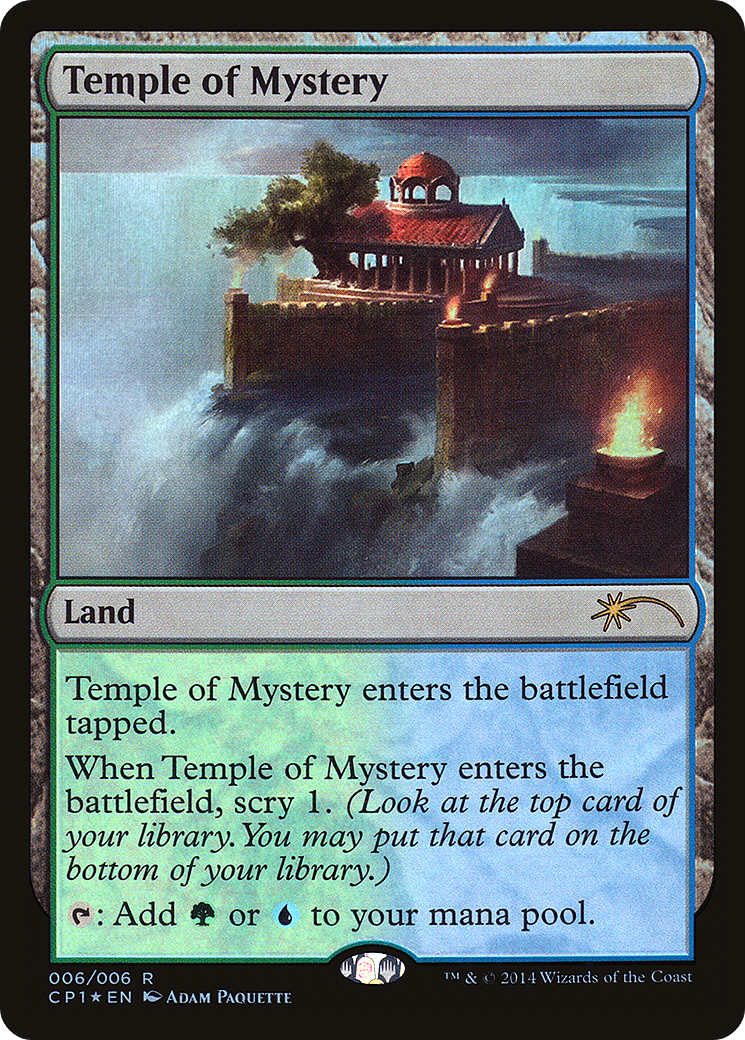 Temple of Mystery (UMP-006) [Magic 2015 Clash Pack] Foil