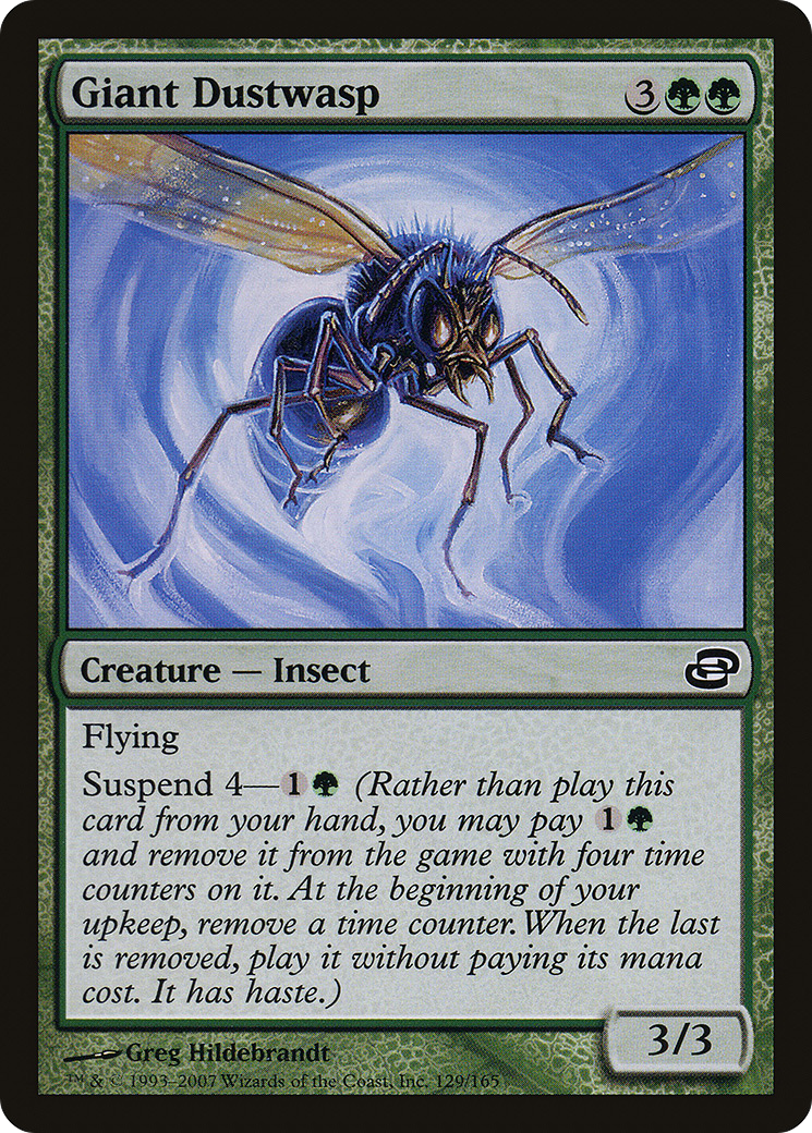 Giant Dustwasp (PLC-129) [Planar Chaos]