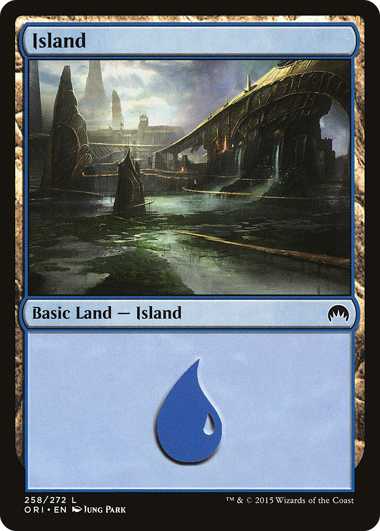 Island (ORI-258) [Magic Origins]