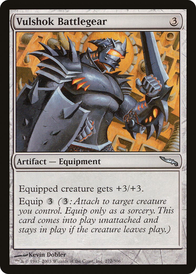 Vulshok Battlegear (MRD-272) [Mirrodin] Foil