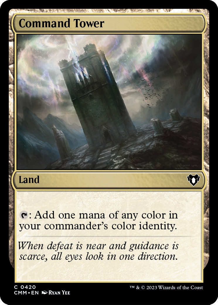 Command Tower (CMM-420) [Commander Masters]