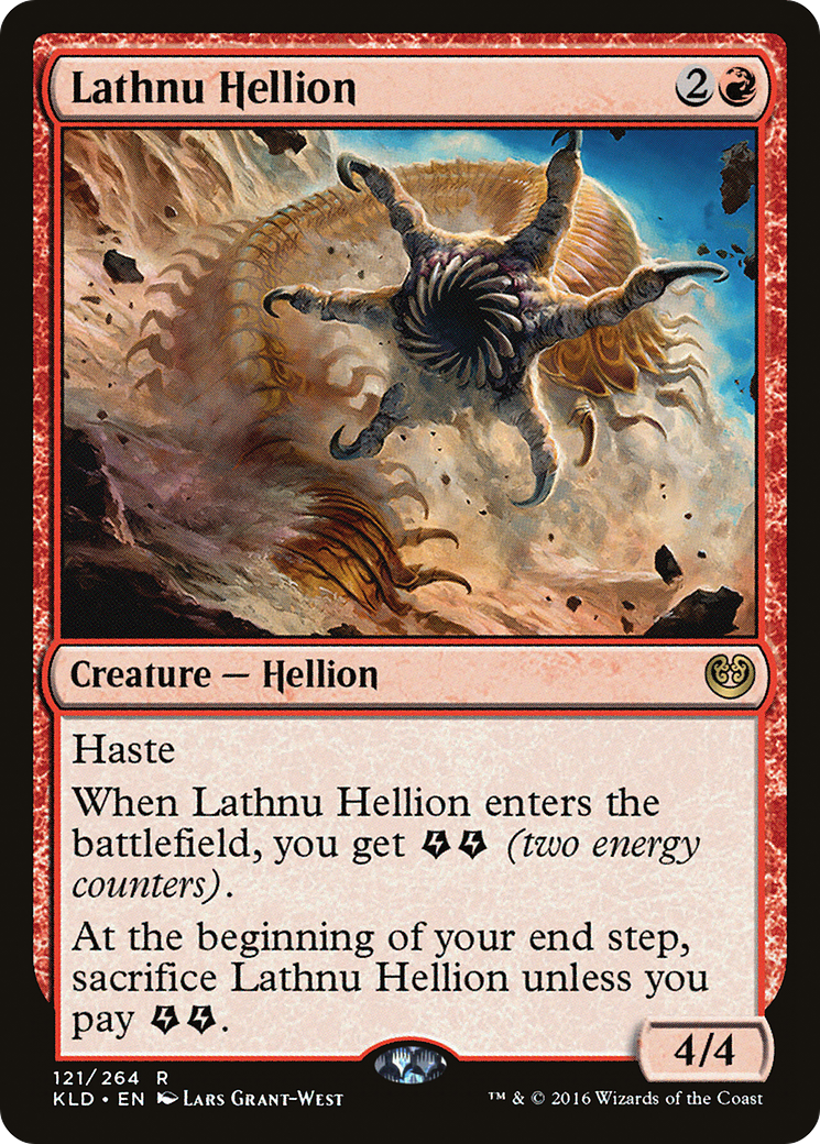 Lathnu Hellion (KLD-121) [Kaladesh]