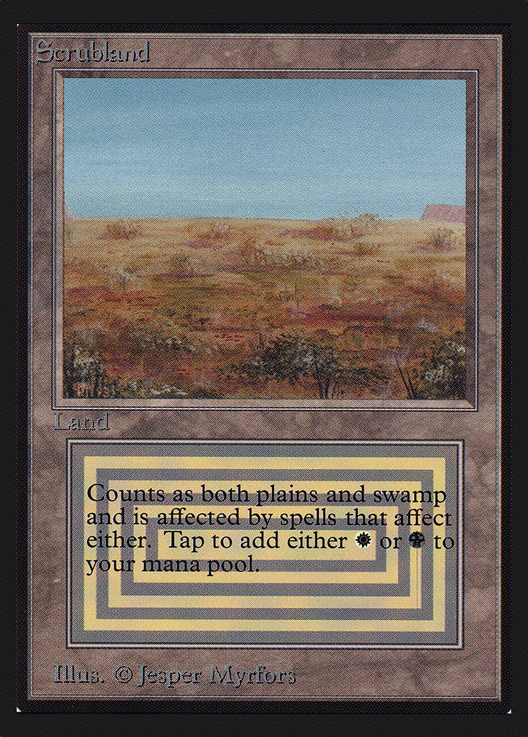 Scrubland (IE) [Intl. Collectors' Edition]