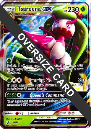 Tsareena GX - SM56 (SM56) [Jumbo Cards] Holofoil - Promo