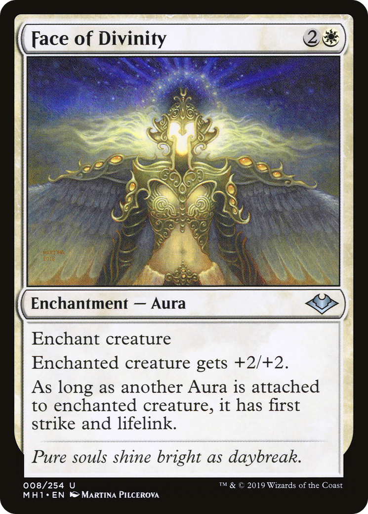 Face of Divinity (MH1-008) [Modern Horizons] Foil