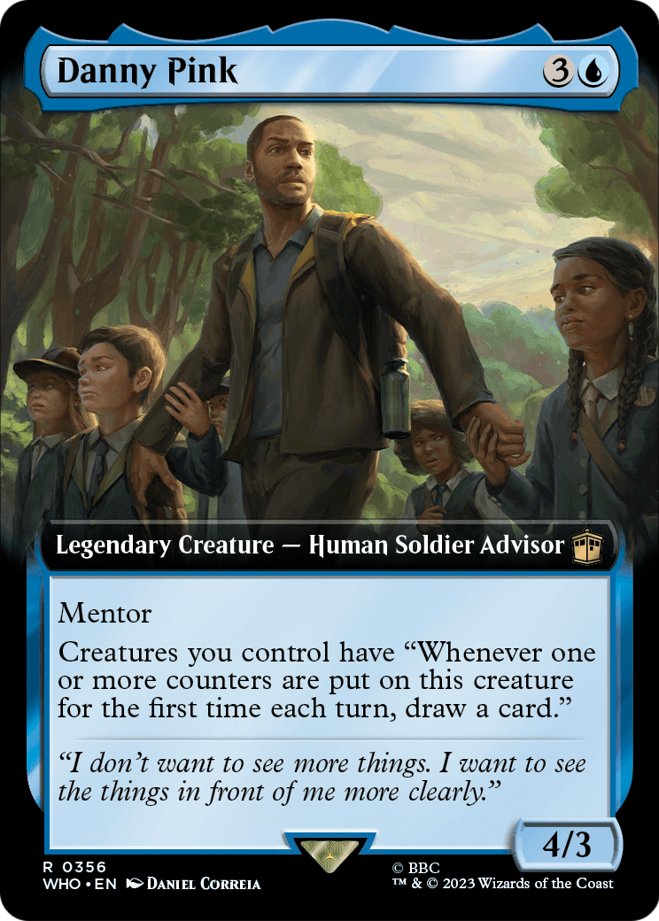 Danny Pink (Extended Art) (WHO-356) [Doctor Who] Foil