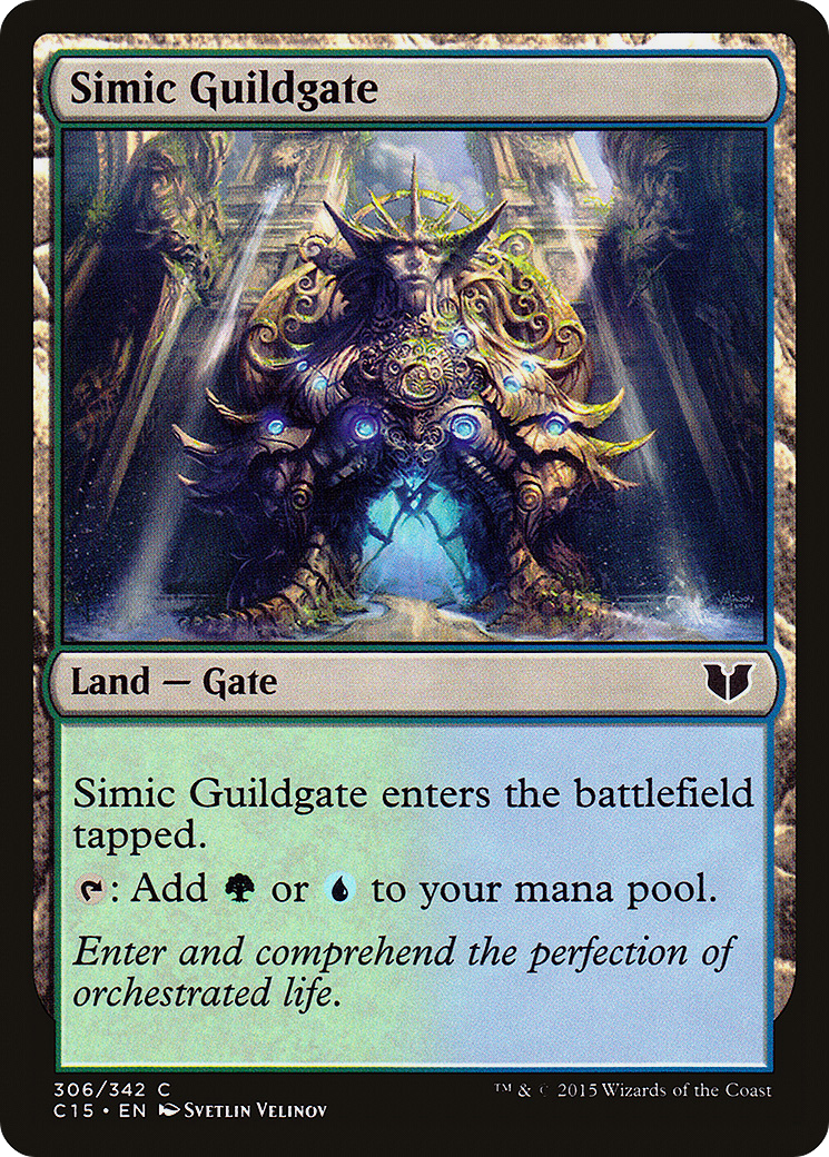 Simic Guildgate (C15-306) [Commander 2015]