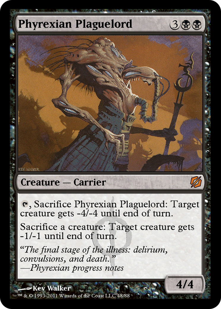 Phyrexian Plaguelord (TD2-048) [Duel Decks: Mirrodin Pure vs. New Phyrexia]