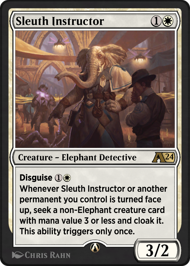 Sleuth Instructor (YMKM-002) [Alchemy: Murders at Karlov Manor ]