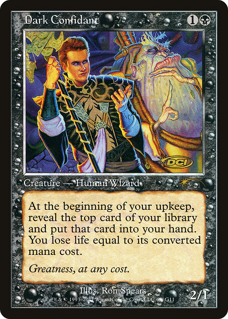Dark Confidant (JDG-006) [Judge Gift Cards 2011] Foil