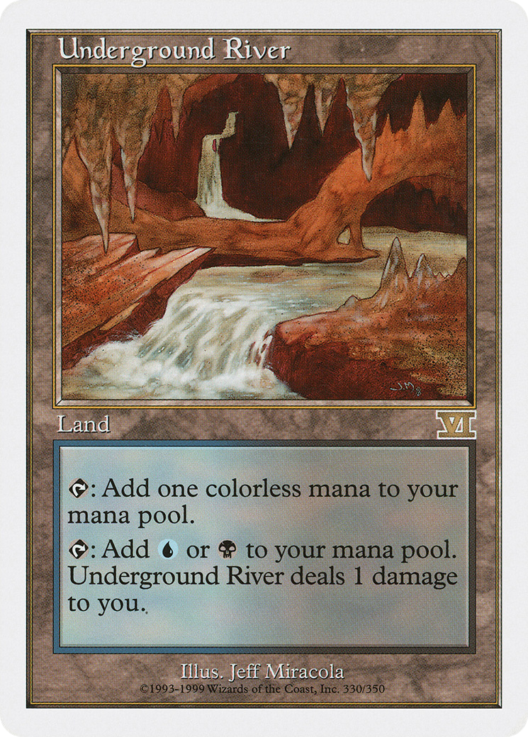Underground River (6ED-330) [Classic Sixth Edition]
