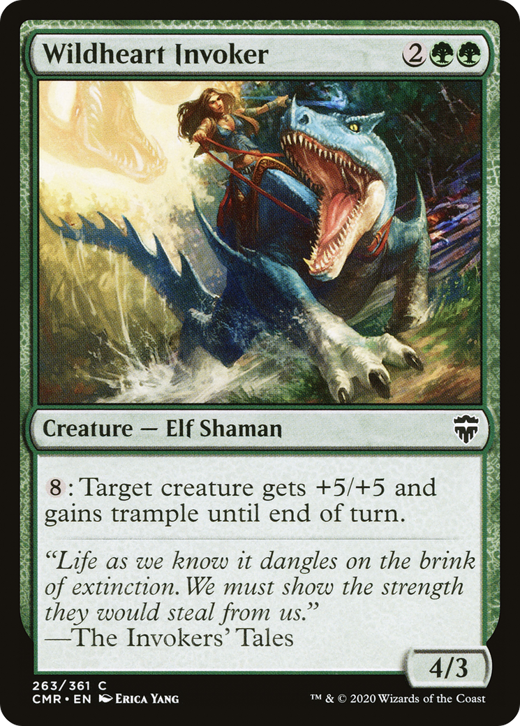Wildheart Invoker (CMR-263) [Commander Legends]