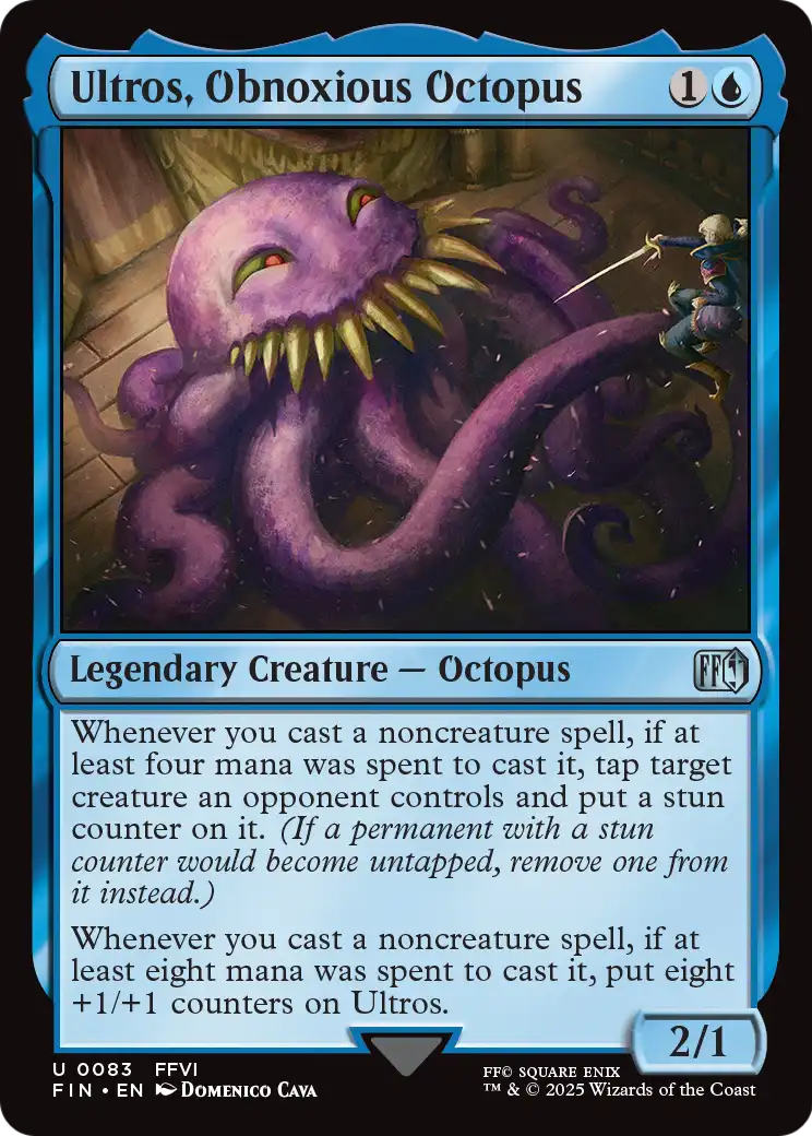 Ultros, Obnoxious Octopus (FIN-083) [FINAL FANTASY] Foil