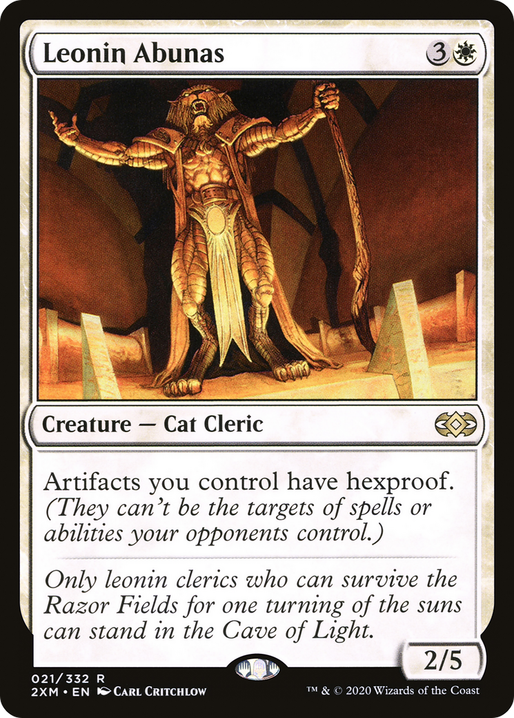 Leonin Abunas (2XM-021) [Double Masters] Foil