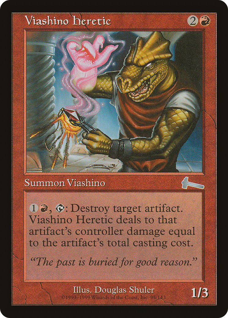 Viashino Heretic (ULG-095) [Urza's Legacy]