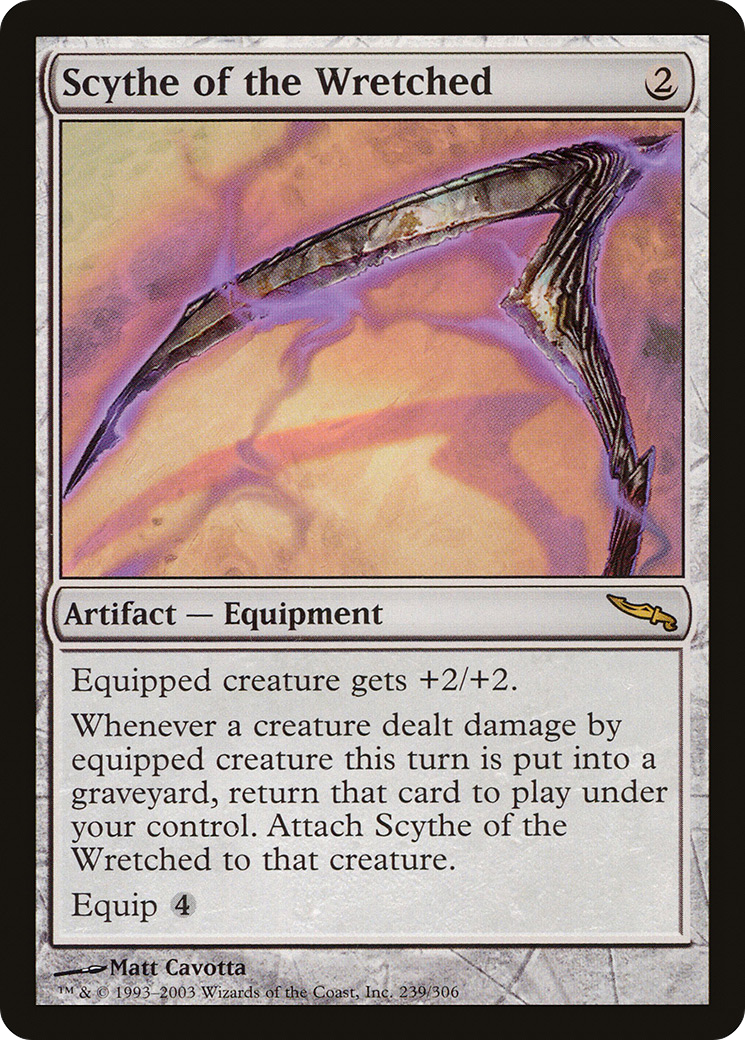 Scythe of the Wretched (MRD-239) [Mirrodin]