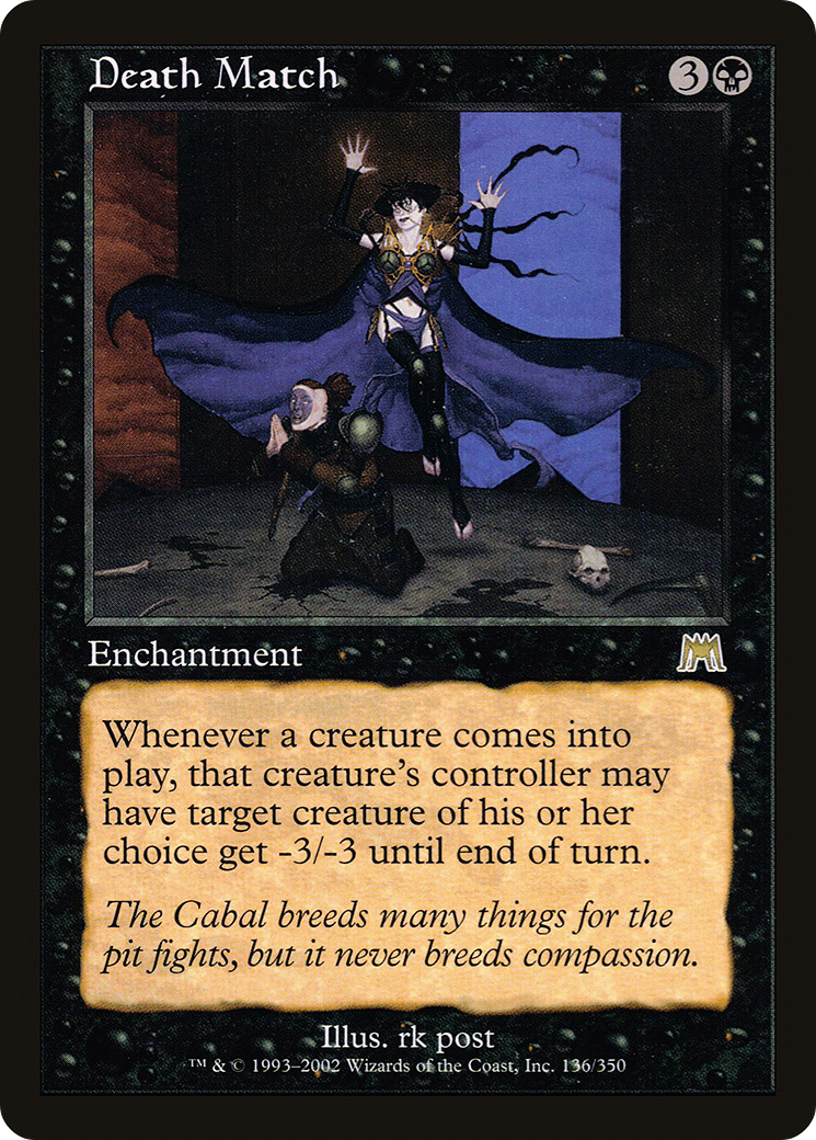Death Match (ONS-136) [Onslaught] Foil