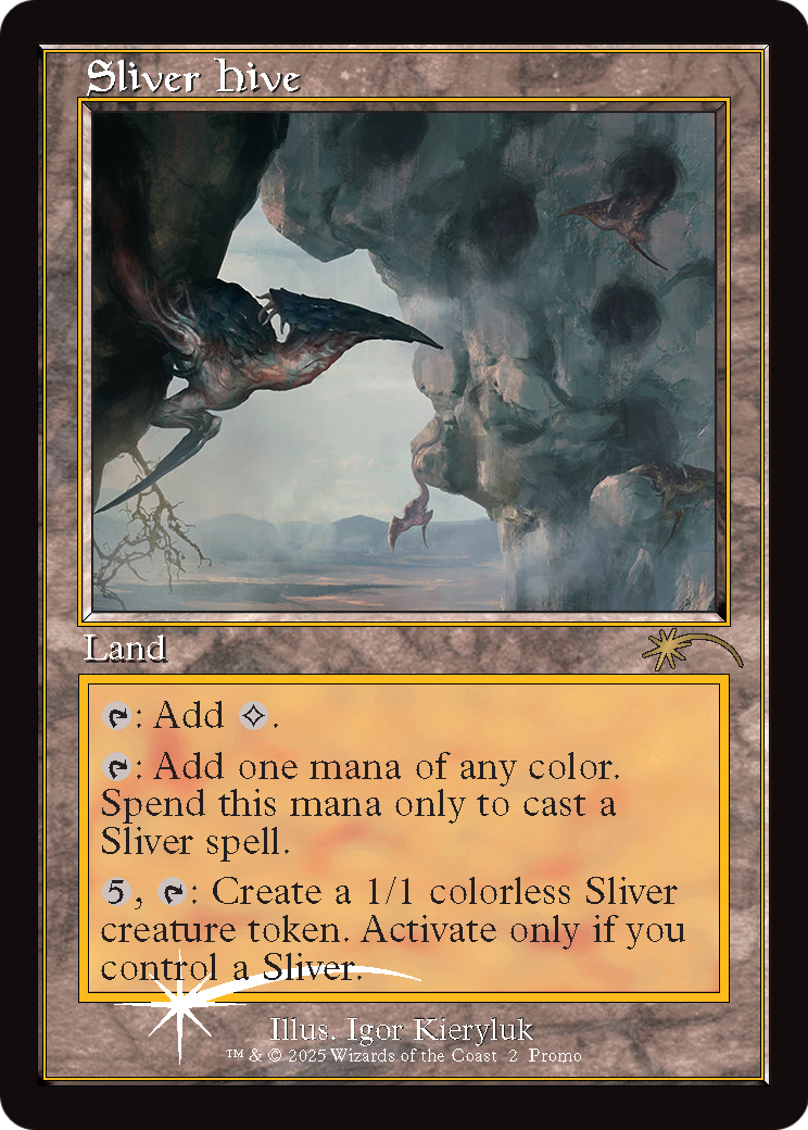 Sliver Hive (Retro Frame) (MFP-002) [Secret Lair Drop Series] Foil