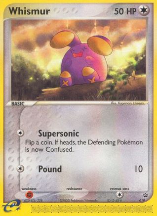 Whismur - 019 (Target Promo) (19) [Nintendo Promos] - Promo