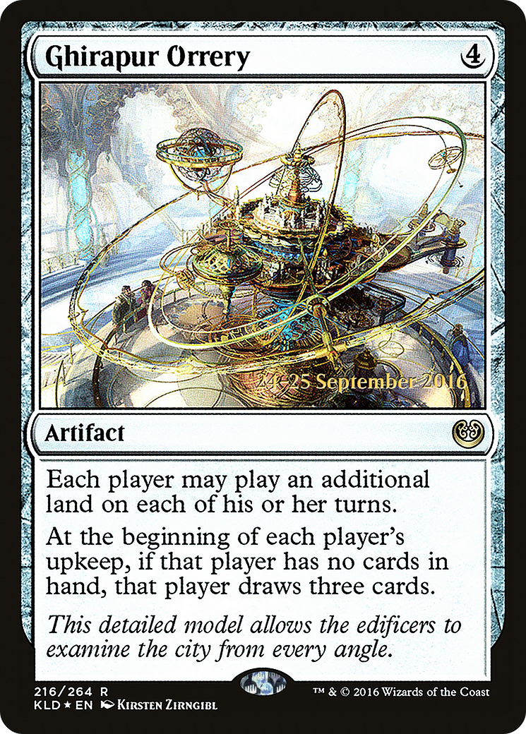 Ghirapur Orrery (PRE-216S) [Kaladesh Promos] Foil