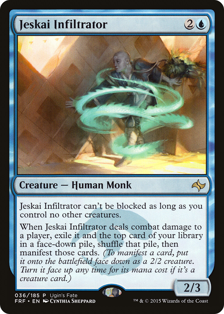 Jeskai Infiltrator (FRF_UGIN-036) [Ugin's Fate]