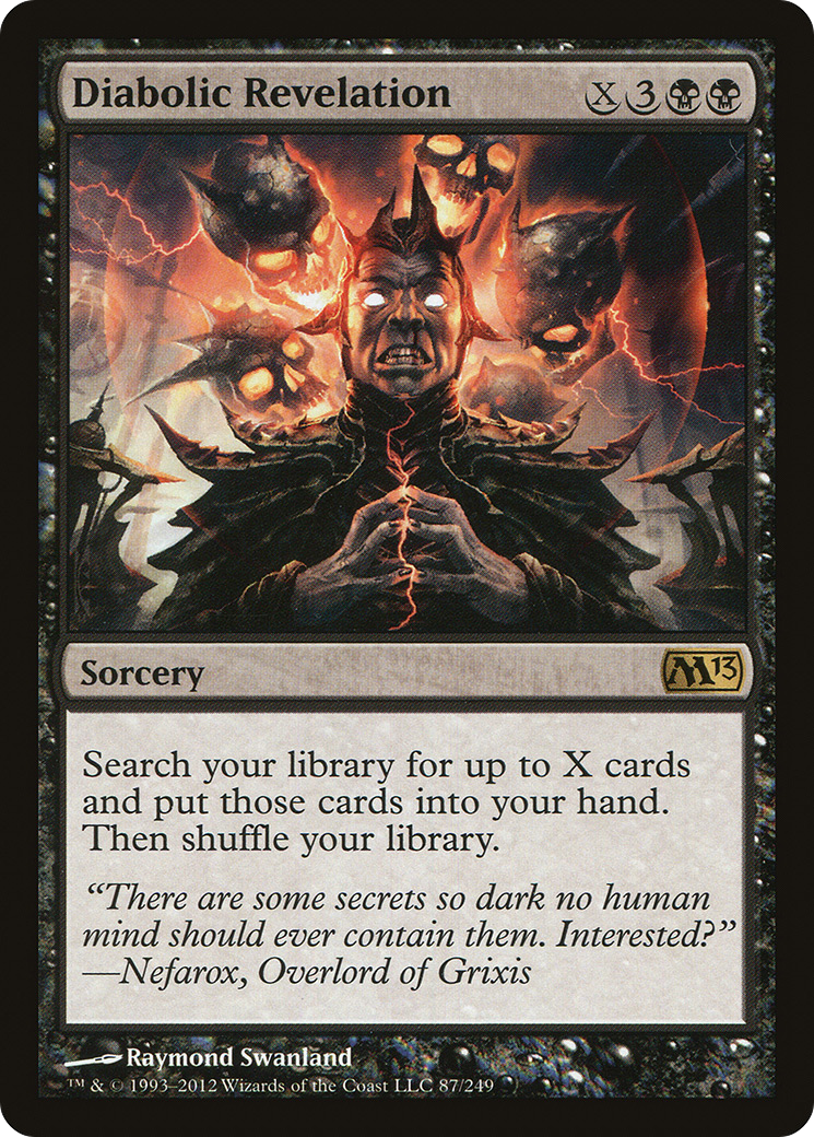 Diabolic Revelation (M13-087) [Magic 2013] Foil