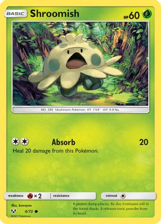 Shroomish (004/73) [Shining Legends] Reverse Holofoil - Common