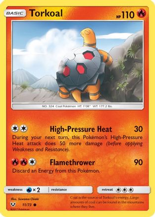Torkoal (011/73) [Shining Legends] - Common