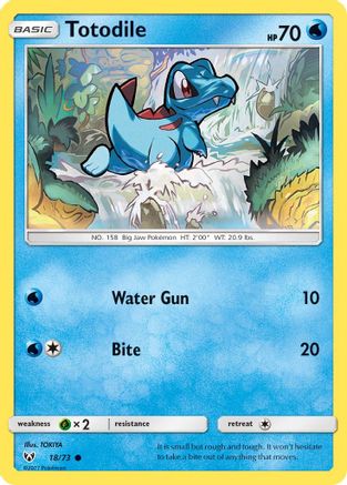 Totodile (018/73) [Shining Legends] - Common