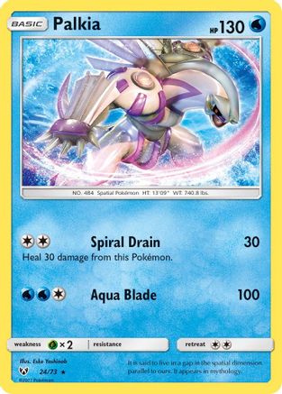 Palkia (024/73) [Shining Legends] Holofoil - Holo Rare