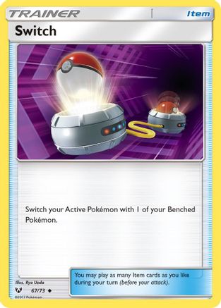 Switch (067/73) [Shining Legends] Reverse Holofoil - Uncommon