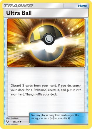 Ultra Ball (068/73) [Shining Legends] Reverse Holofoil - Uncommon