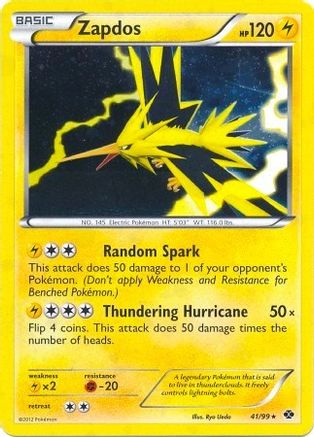 Zapdos (Next Destinies) (41/99) [Blister Exclusives] Holofoil - Promo