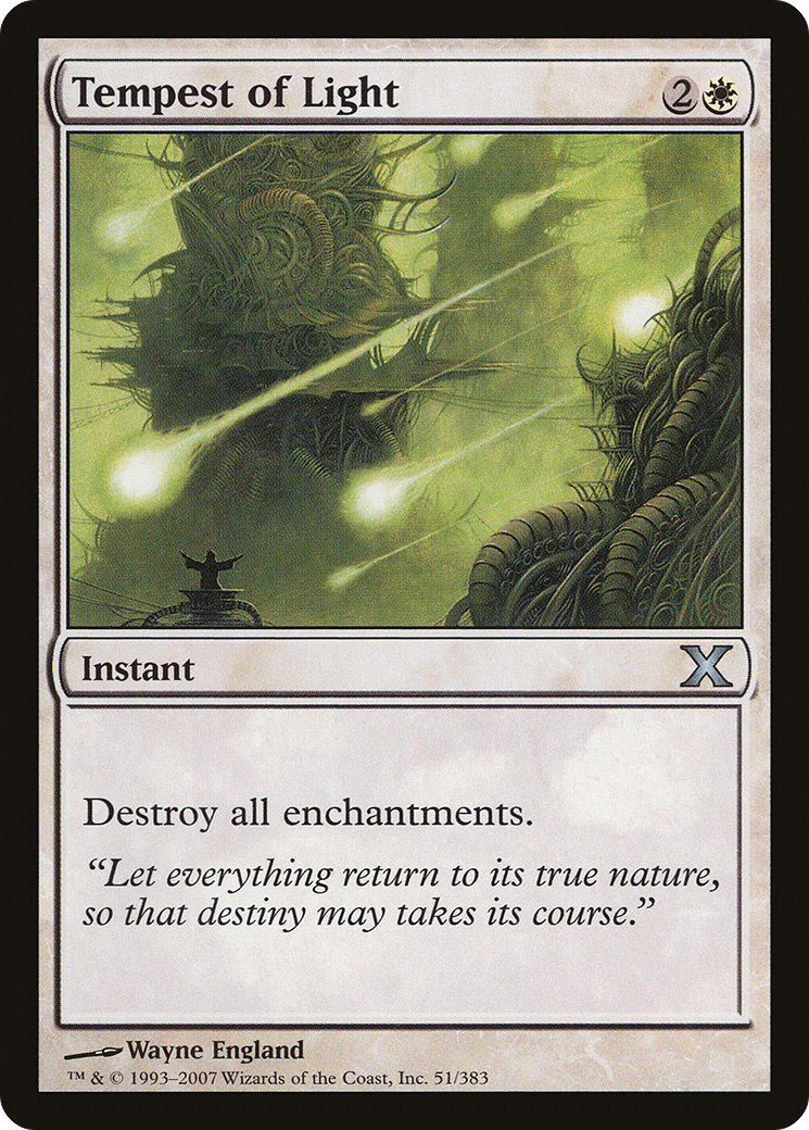 Tempest of Light (10E-051) [Tenth Edition] Foil