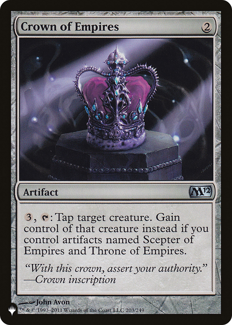 Crown of Empires (LIST-M12-203) [The List]