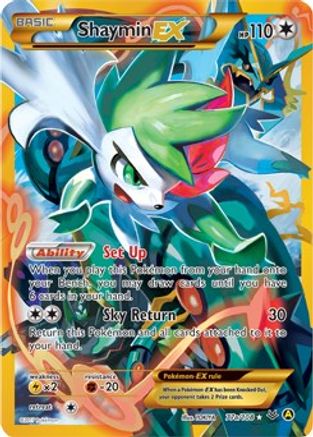 Shaymin EX (77a/108) [Alternate Art Promos] Holofoil - Promo