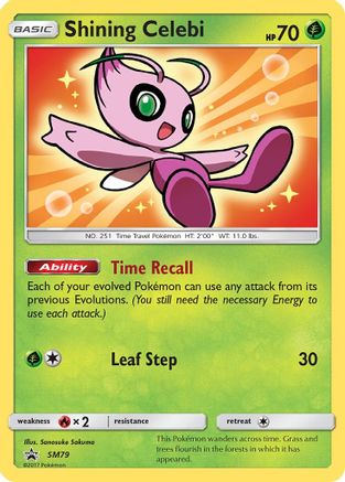 Shining Celebi (SM79/248) [SM Promos] Holofoil - Promo