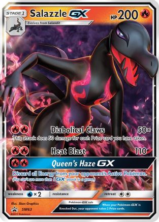 Salazzle GX (SM63/248) [SM Promos] Holofoil - Promo