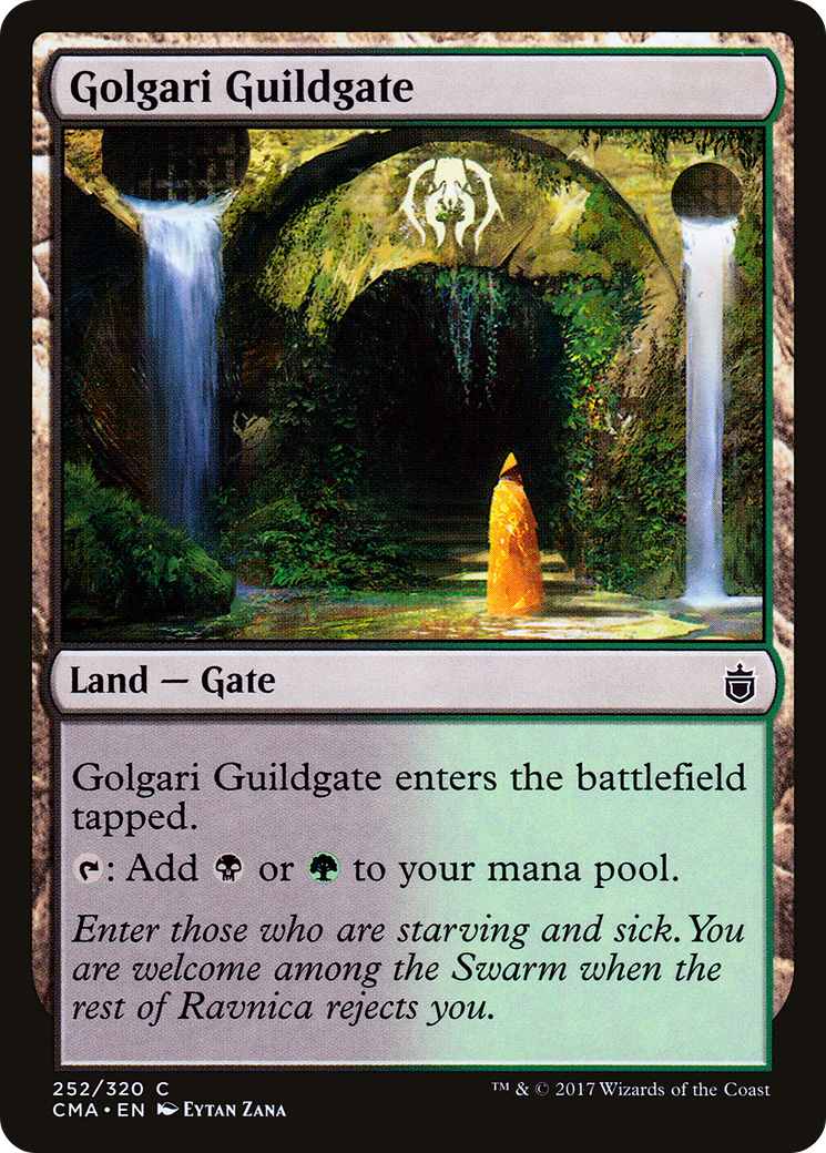 Golgari Guildgate (CMA-252) [Commander Anthology]