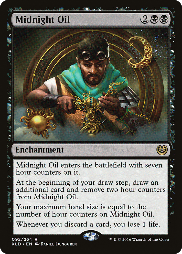 Midnight Oil (KLD-092) [Kaladesh] Foil