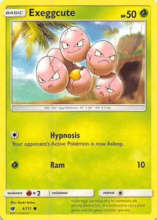 Exeggcute (004/111) [SM  Crimson Invasion] - Common
