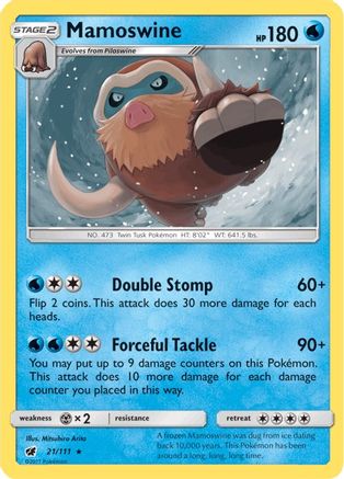 Mamoswine (021/111) [SM  Crimson Invasion] - Rare
