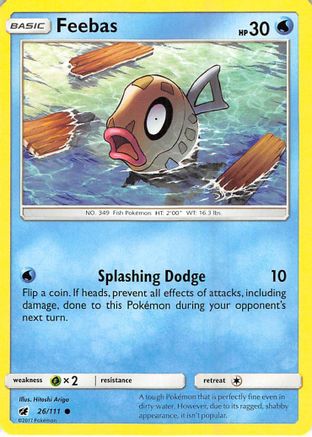 Feebas (026/111) [SM  Crimson Invasion] - Common