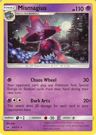 Mismagius (040/111) [SM  Crimson Invasion] - Rare
