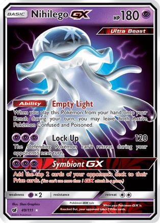 Nihilego GX (049/111) [SM  Crimson Invasion] Holofoil - Ultra Rare